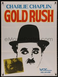 4j0034 GOLD RUSH Indian R1970s Charlie Chaplin classic, cool different artwork!
