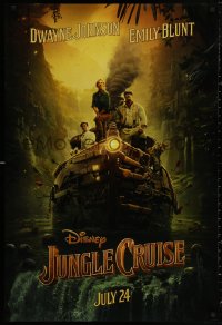 4j0939 JUNGLE CRUISE teaser DS 1sh 2020 Walt Disney, Dwayne Johnson, Blunt, based on the ride!