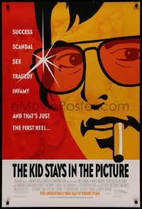 4j0943 KID STAYS IN THE PICTURE 1sh 2002 producer Robert Evans monologue autobiography!