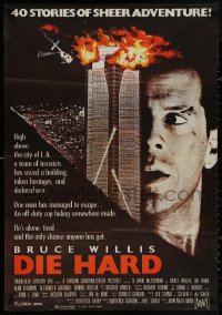 4j0070 DIE HARD Lebanese 1988 Bruce Willis vs Alan Rickman and terrorists, action classic!