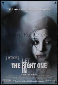 4j0955 LET THE RIGHT ONE IN DS 1sh 2008 Tomas Alfredson's Lat den ratte komma in, Kare Hedebrant!