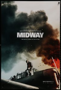 4j0987 MIDWAY teaser DS 1sh 2019 Roland Emmerich, Skrein, one battle turned the tide of war!