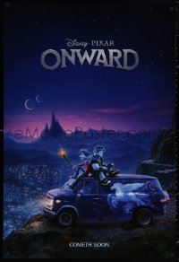 4j1010 ONWARD int'l advance DS 1sh 2020 Tom Hlland, Pratt, great fantasy CGI image, it cometh soon!