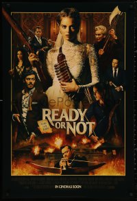 4j1035 READY OR NOT int'l advance DS 1sh 2019 sexy bride Samara Weaving, in-laws can be murder!