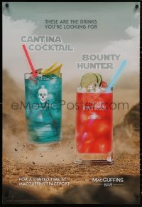4j0476 AMC THEATRES DS 27x40 advertising poster 2019 MacGuffin's Bar drinks for Rise Of Skywalker!