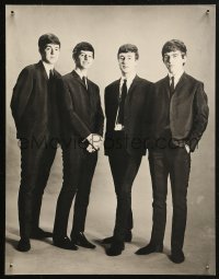 4j0648 BEATLES 14x18 special poster 1970s great image of John, Paul, George & Ringo in suits!