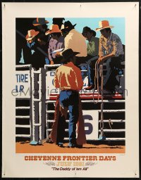 4j0333 BILL SCHENCK #453/1500 23x29 art print 1981 Stars and Bars used for Cheyenne Frontier Days!