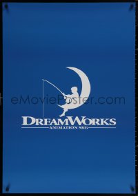 4j0652 DREAMWORKS ANIMATION 27x40 special poster 2000s great artwork of the moon logo and kid fishing!