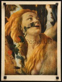 4j0347 SANDRO BOTTICELLI 13x17 Italian art print 1950s close-up art of Chloris from his Primavera!