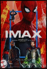 4j1110 SPIDER-MAN: FAR FROM HOME IMAX teaser DS 1sh 2019 Marvel Comics, Holland, Jackson, Gyllenhaal!
