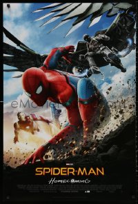4j1112 SPIDER-MAN: HOMECOMING int'l advance DS 1sh 2017 Holland, wild, completely different image!