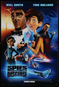 4j1115 SPIES IN DISGUISE style D advance DS 1sh 2019 Will Smith, Tom Holland, super spy, super fly!