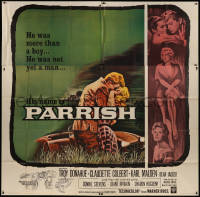 4k0445 PARRISH 6sh 1961 art of Troy Donahue kissing pretty Connie Stevens, Delmer Daves directed!