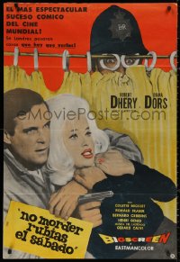 4k0644 COUNTERFEIT CONSTABLE Argentinean 1966 Robert Dhery, French comedy, Diana Dors cameo, rare!