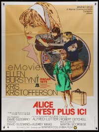 4k0769 ALICE DOESN'T LIVE HERE ANYMORE French 1p 1975 Scorsese, Kristofferson, Petragnani art!