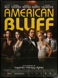 4k0779 AMERICAN HUSTLE French 1p 2014 Christian Bale, Cooper, Jennifer Lawrence, American Bluff!