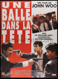 4k0839 BULLET IN THE HEAD French 1p 1993 directed by John Woo, cool crime montage!
