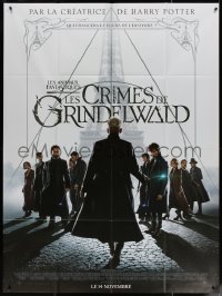 4k0933 FANTASTIC BEASTS: THE CRIMES OF GRINDELWALD advance French 1p 2018 J.K. Rowling stories!