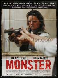 4k1125 MONSTER French 1p 2004 Best Actress winner Charlize Theron as serial killer Ailenn Wuornos!