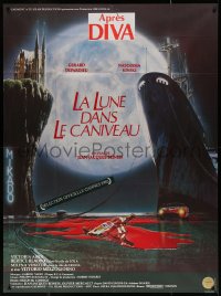 4k1126 MOON IN THE GUTTER French 1p 1983 Beineix's La Lune dans le Caniveau, cool Peyrolle art!