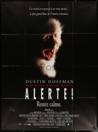 4k1165 OUTBREAK French 1p 1995 Wolfgang Petersen, differnet image of monkey infected with Ebola!
