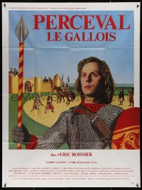 4k1175 PERCEVAL French 1p 1979 Eric Rohmer's tale of medieval knights in King Arthur's court!