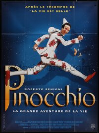4k1180 PINOCCHIO French 1p 2003 star/director Roberto Benigni as the classic fantasy character!