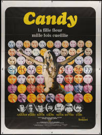 4k0710 CANDY French 4p 1970 Brando, Ringo, Matthau, Burton, many images of sexy Ewa Aulin, rare!