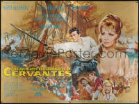 4k0733 YOUNG REBEL French 4p 1968 best art of Gina Lollobrigida & Horst Buchholz by Jean Mascii!