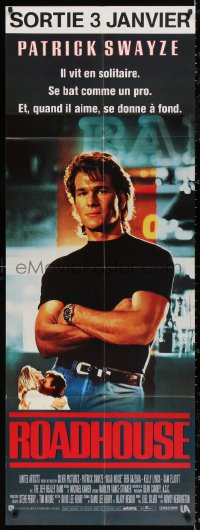 4k0748 ROAD HOUSE French door panel 1990 Patrick Swayze is the best bouncer in the business!