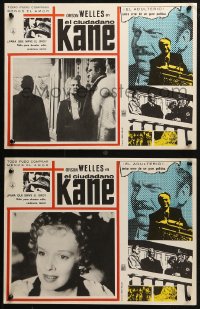 4k0104 CITIZEN KANE 4 Mexican LCs R1960s Orson Welles' cinema masterpiece, Dorothy Comingore
