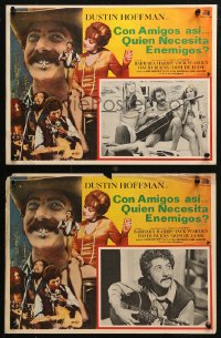 4k0088 WHO IS HARRY KELLERMAN 8 Mexican LCs 1971 Dustin Hoffman, Barbara Harris, Jack Warden