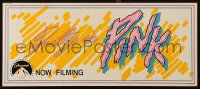 4k0002 PRETTY IN PINK 6x14 production soundstage/set sign 1986 John Hughes teen comedy, title art!