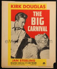 4k0222 ACE IN THE HOLE WC 1951 Billy Wilder classic, Kirk Douglas, Jan Sterling, The Big Carnival!