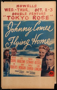 4k0309 JOHNNY COMES FLYING HOME WC 1946 Richard Crane, Faye Marlowe, Martha Stewart, Charles Russell!