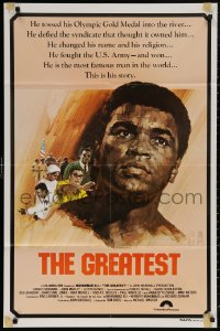4m0303 GREATEST Aust 1sh 1977 different art of heavyweight boxing champ Muhammad Ali!