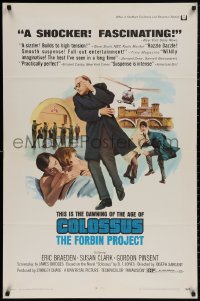 4m0733 COLOSSUS: THE FORBIN PROJECT 1sh 1970 the day man built himself out of existence!