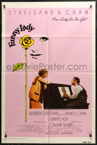 4m0857 FUNNY LADY 1sh 1975 Barbra Streisand as Fanny Brice, James Caan, Sharif