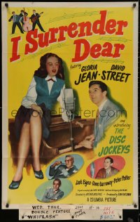 4m0941 I SURRENDER DEAR 1sh 1948 image of singing Gloria Jean, David Street, the Disc Jockeys!