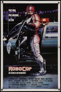 4m1173 ROBOCOP 1sh 1987 Verhoeven classic, Peter Weller is part man, part machine, all cop!