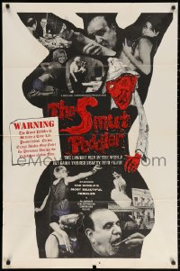 4m1207 SMUT PEDDLER 1sh 1965 he turned the world's most beautiful females into filth!