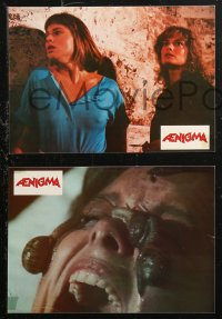 4m0061 AENIGMA 8 French LCs 1988 wild Italian horror images, directed by Lucio Fulci!