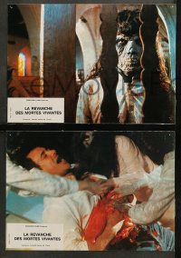 4m0049 REVENGE OF THE LIVING DEAD GIRLS 10 French LCs 1987 great image of The Living Dead Girls!