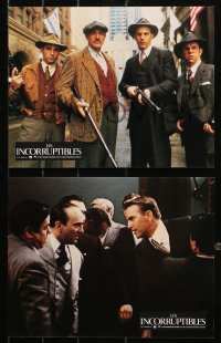 4m0048 UNTOUCHABLES 10 French LCs 1987 Kevin Costner, Robert De Niro, Sean Connery, Brian De Palma