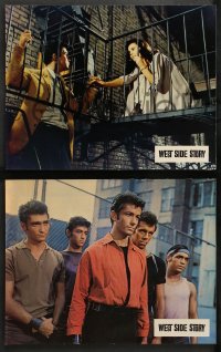 4m0051 WEST SIDE STORY 10 French LCs 1962 Natalie Wood, Richard Beymer, Russ Tamblyn, classic musical!