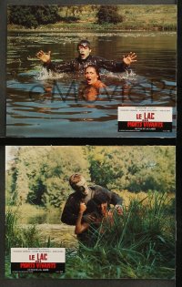 4m0036 ZOMBIE LAKE 12 French LCs 1981 Le Lac Des Morts Vivants, wild images of Nazi undead zombies!