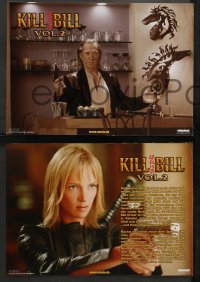 4m0117 KILL BILL: VOL. 2 8 German LCs 2004 bride Uma Thurman with katana, Quentin Tarantino!