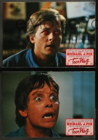 4m0077 TEEN WOLF 22 German LCs 1985 teenage werewolf Michael J. Fox, Jerry Levine, different images!