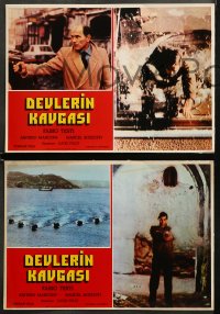4m0006 CONTRABAND 6 Turkish LCs 1980 Lucio Fulci's Luca Il Contrabbandiere, different images!