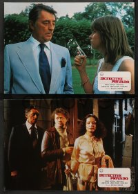 4m0023 BIG SLEEP 11 Spanish LCs 1978 different images of Robert Mitchum & sexy Candy Clark!